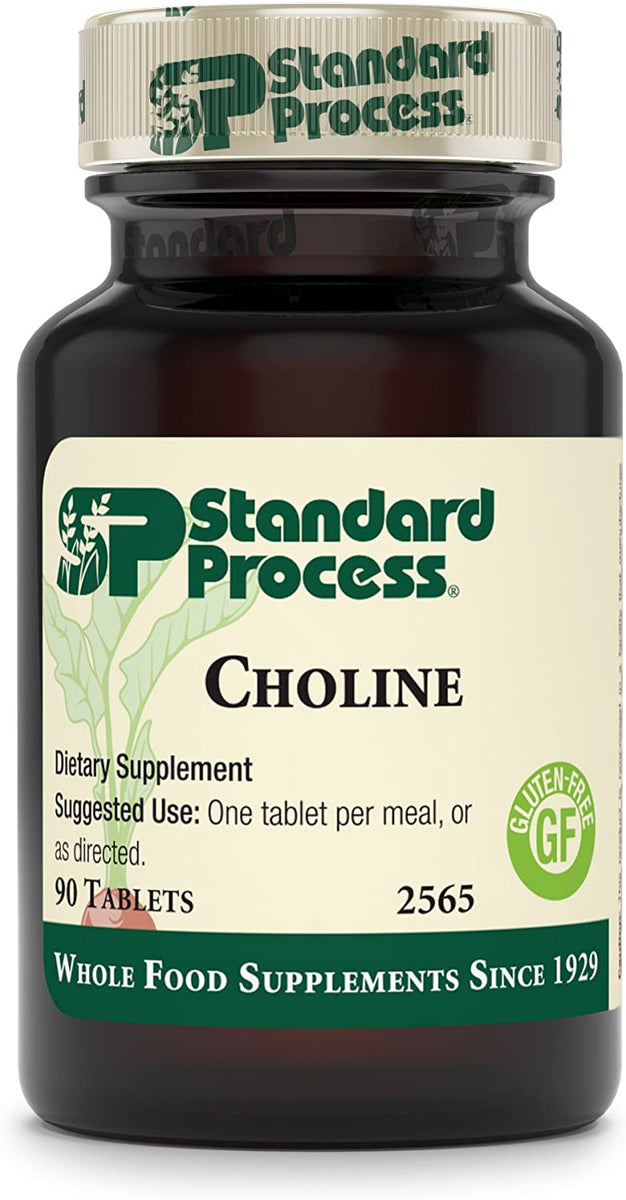Standard Process Choline 90 Tablets American Standard Vitamin